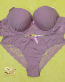 Rose Gold Luxury Bridal Bra Panty Set