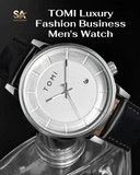 TOMI Luxury Fashion Business Round Dial Men's Watch