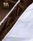 Terry Cotton Waterproof Brown Mattress Cover Protector