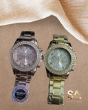 Rose Gold & Golden Fortuner Chronograph Analog Quartz Watch