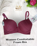 Women's Comfortable Shimmery Shine Straps Wired Padded Bra