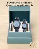 FORTUNE TIME BY Quartz Luxury Couple Watch