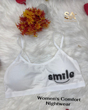 Girl Cotton Ember Glow Smile Bra