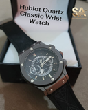 HUBLOT Premium Classic DATE JUST Stainless Steel Quartz Watch