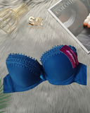 Women Comfortable Thick Padded Lace Bra