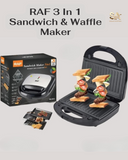 Sokany 3 in 1 Sandwich Maker