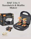 Sokany 3 in 1 Sandwich Maker