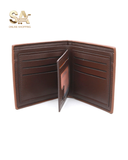 Brown Leather Humers Wallet For Daily Use