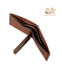 Brown Leather Humers Wallet For Daily Use
