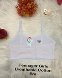 Girl's Teenager Comfort & Breathable Cotton Bra