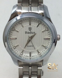 Badus Quartz Silver Stainless Steel Strap Watch