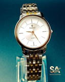 Badus TWO TONE Stainless Steel Strap Watch