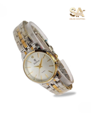 Badus TWO TONE Stainless Steel Strap Watch