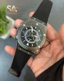 HUBLOT Premium Classic DATE JUST Stainless Steel Quartz Watch