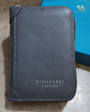 Cross Border Side Zipper KINGDUSHI Leather Wallet