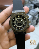 HUBLOT Premium Classic DATE JUST Stainless Steel Quartz Watch