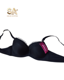 Women Comfortable Thick Padded Lace Bra