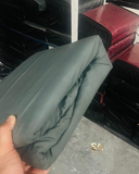 Terry Cotton Waterproof Gray Mattress Cover Protector