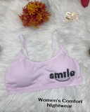 Girl Cotton Ember Glow Smile Bra