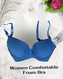 Women's Comfortable Shimmery Shine Straps Wired Padded Bra