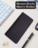 Stylish Slim Long Bovis Men's Wallet