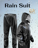 Men/Women Stylish Waterproof Rain Suite ( Jacket + Trouser)