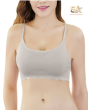 Women Comfort Seamless Bra With Removable Padding