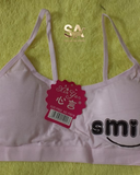 Girl Cotton Ember Glow Smile Bra