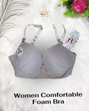 Women's Comfortable Shimmery Shine Straps Wired Padded Bra