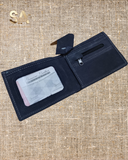 KINGDUSHI 2008  Zipper Leather Men's Wallet