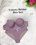 Rose Gold Luxury Bridal Bra Panty Set